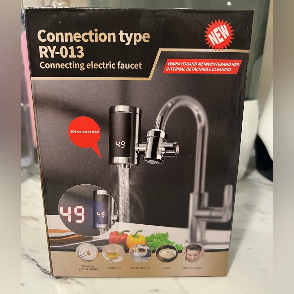 Connection type RY-013 connecting electric faucet